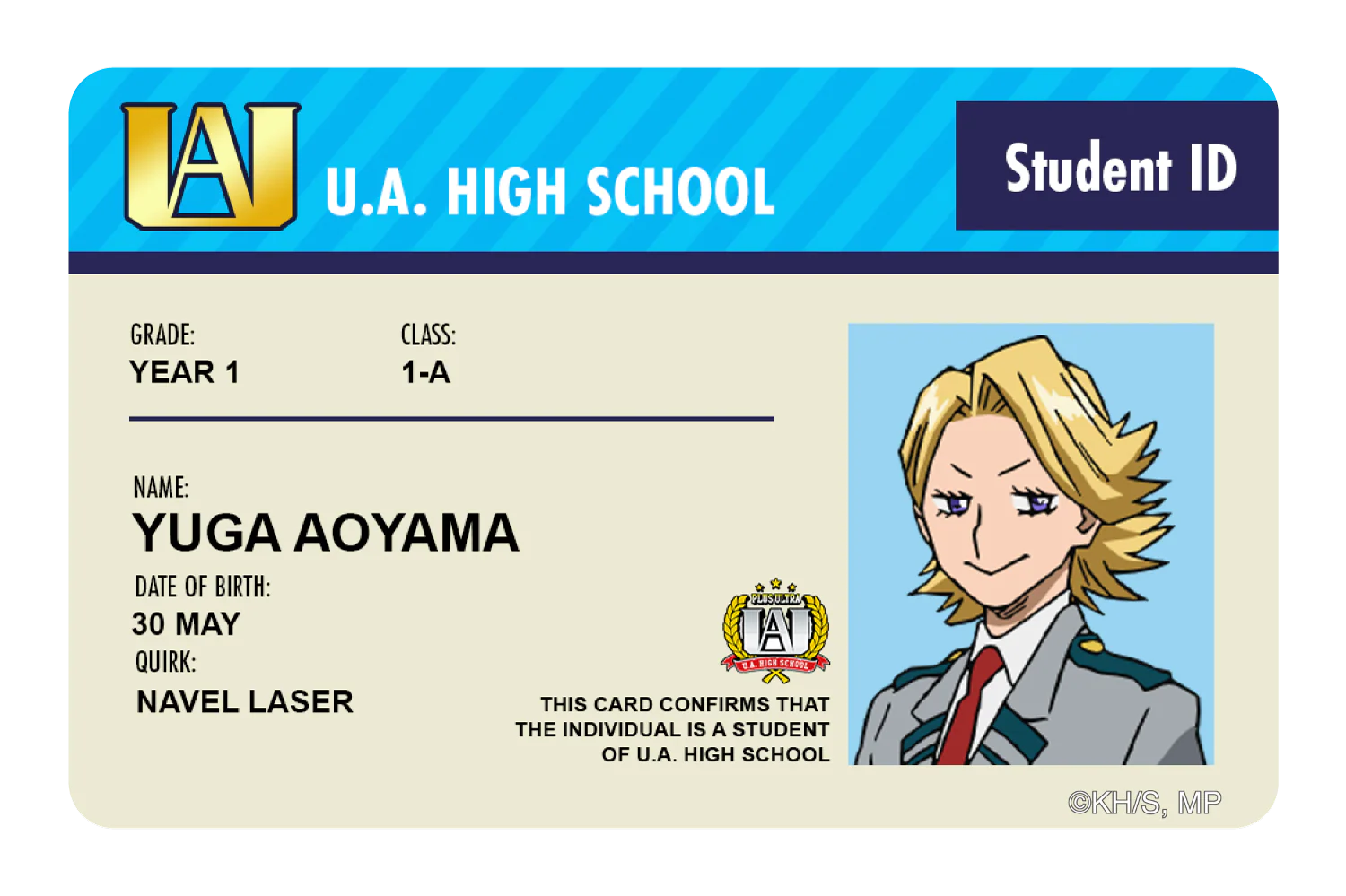 Student ID - Yuga Aoyama