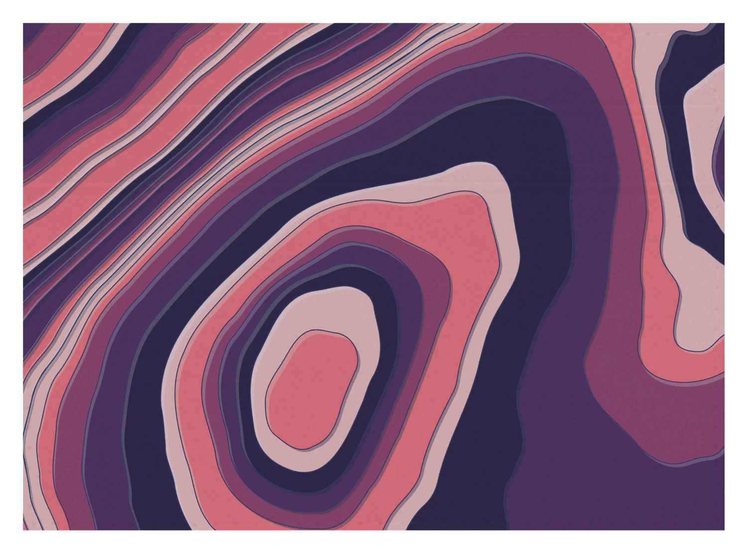 Topography Purple and Pink - Image 3