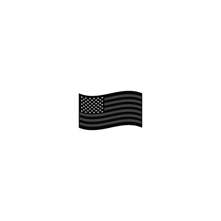 USA Flag Black - Image 3