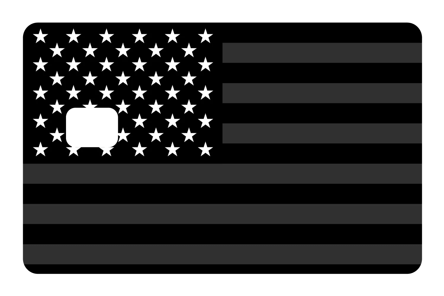 USA Flag Black - Image 2