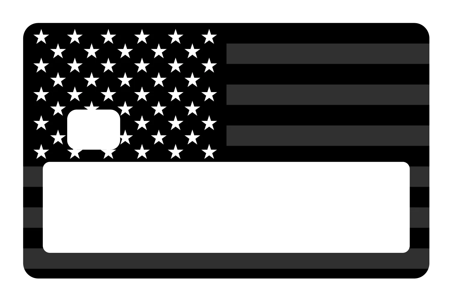 USA Flag Black - Image 5
