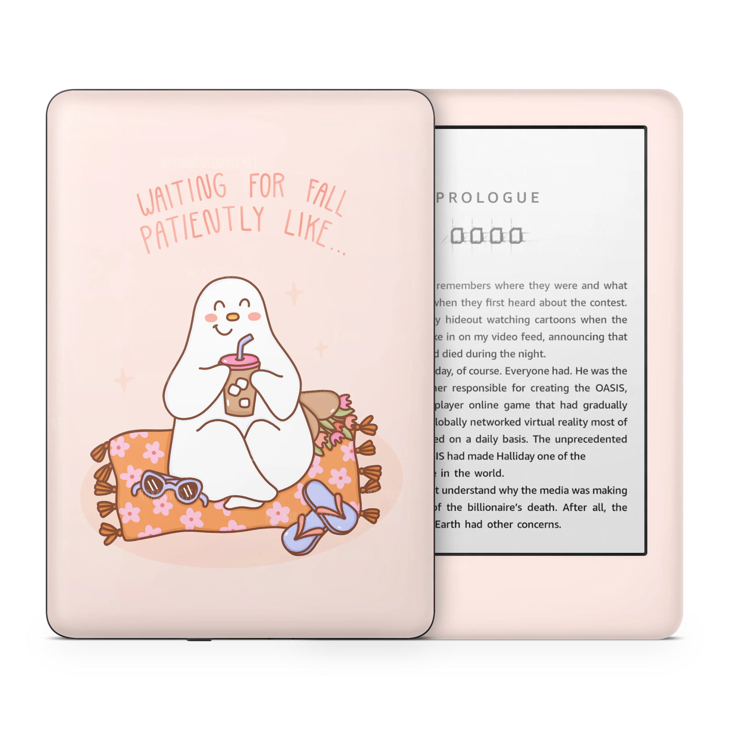 Waiting For Fall Kindle Skin - Image 2