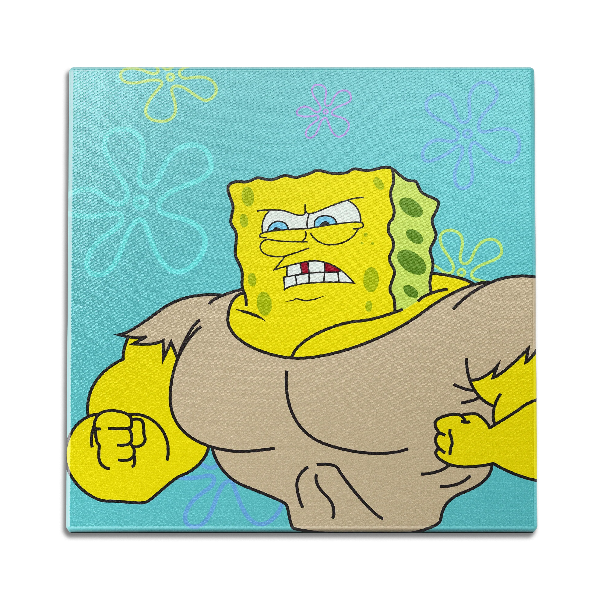 Deezed Sponge Bob Wall Art