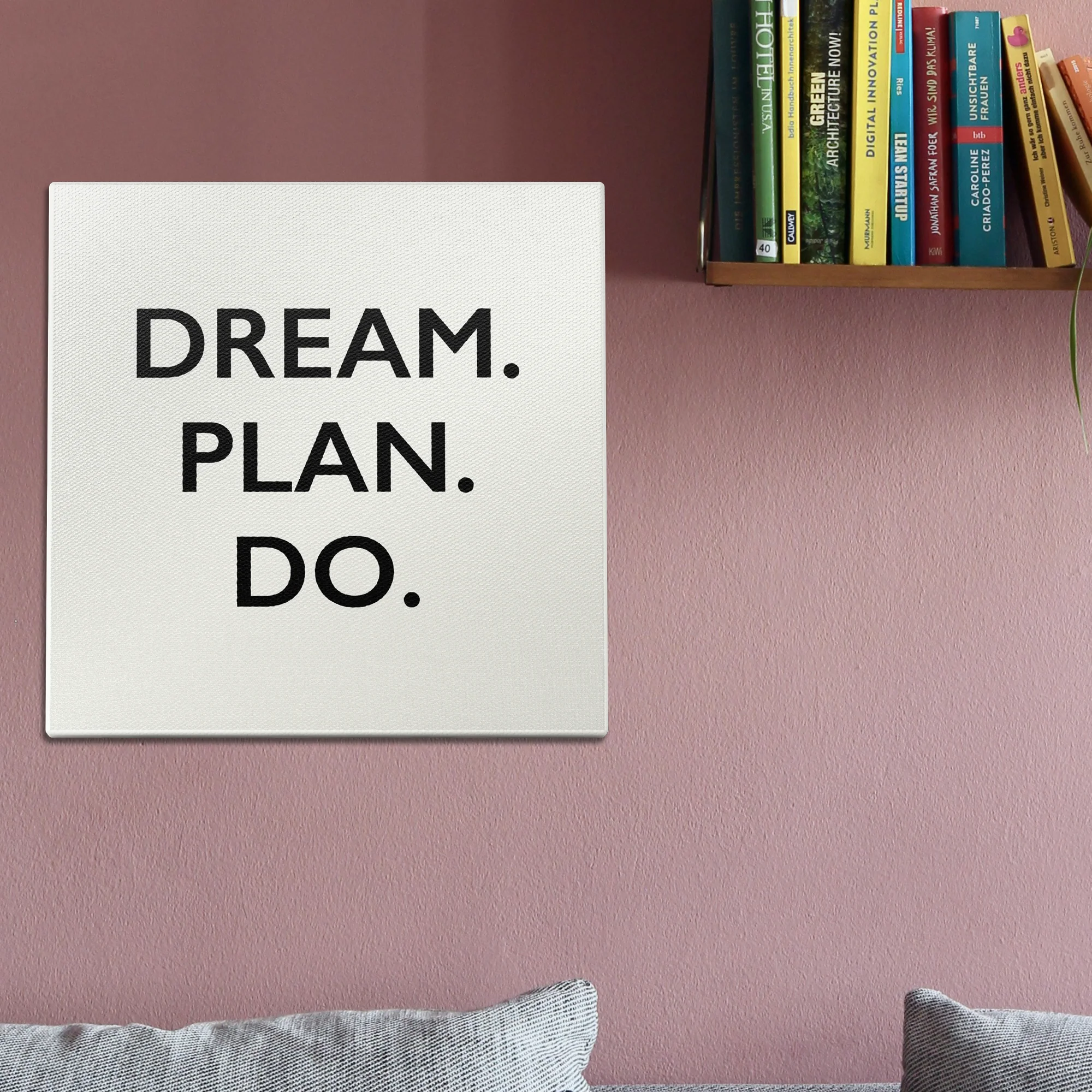 Dream. Plan. Do. Wall Art - Image 2