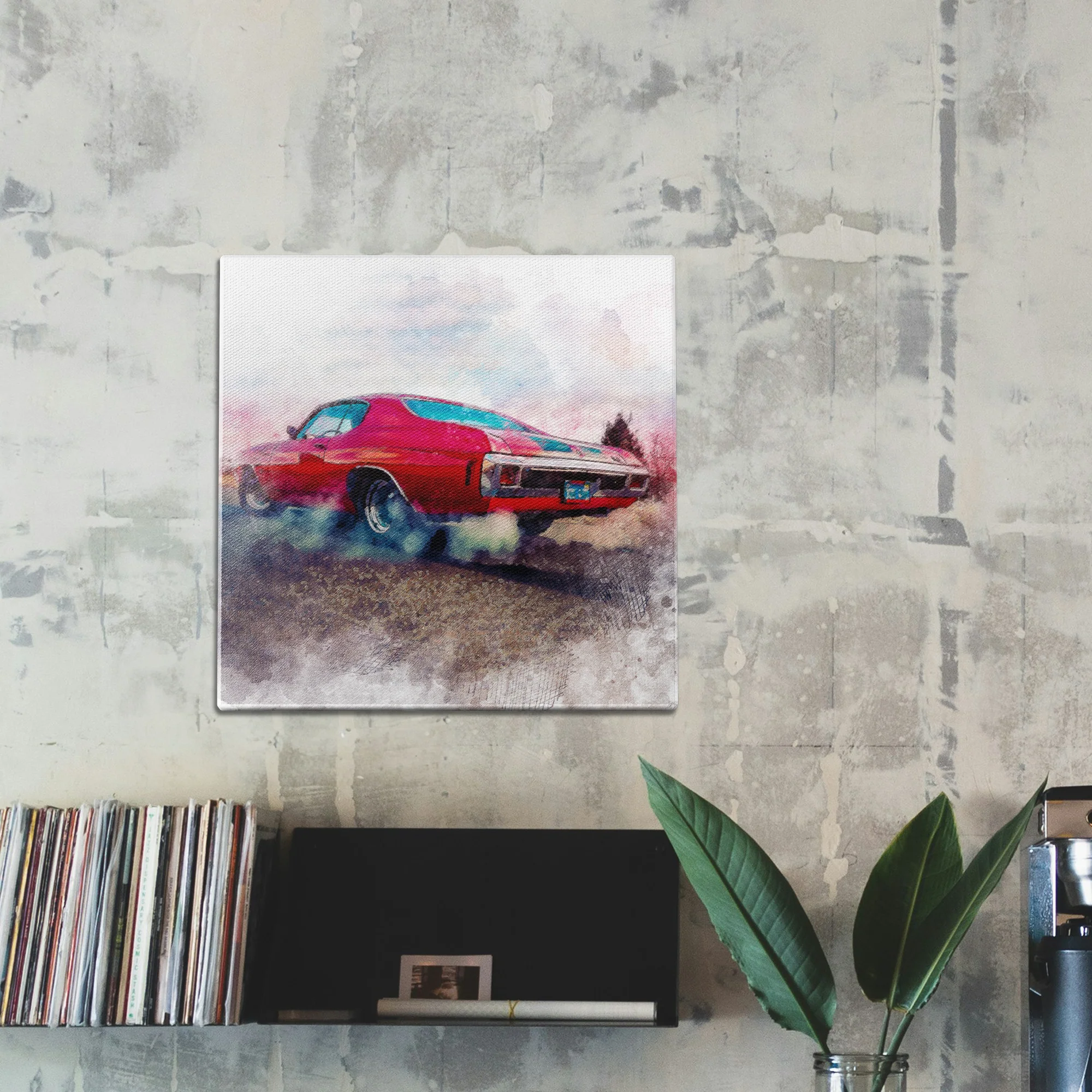 Muscle Water Color Wall Art - Image 2