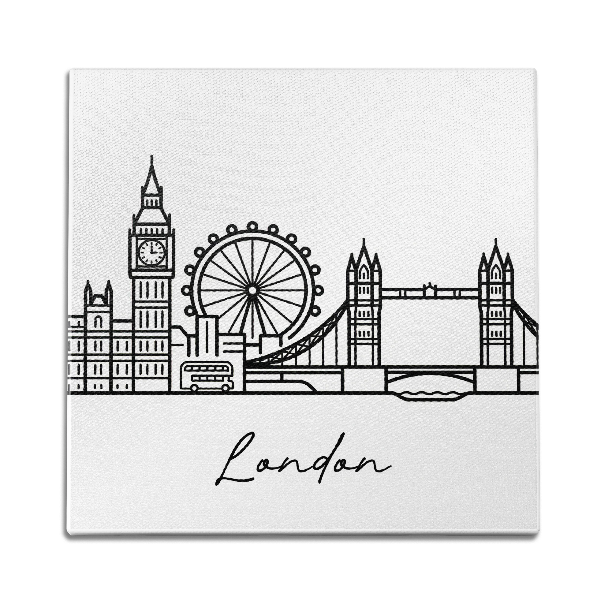 Skyline London Wall Art