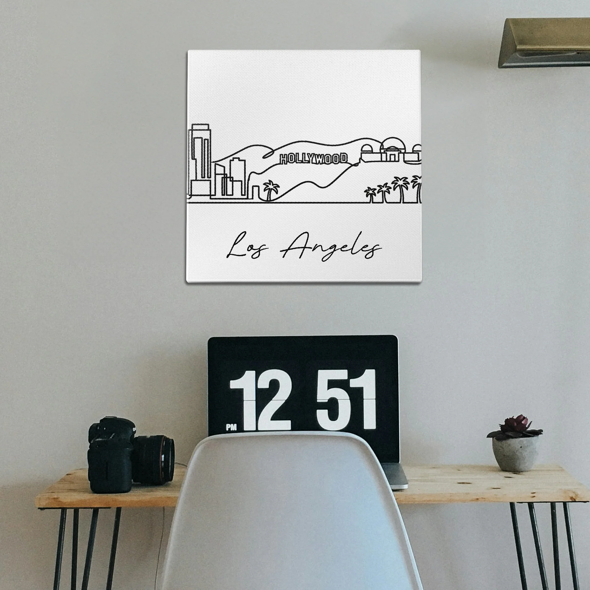 Skyline Los Angeles Wall Art - Image 2