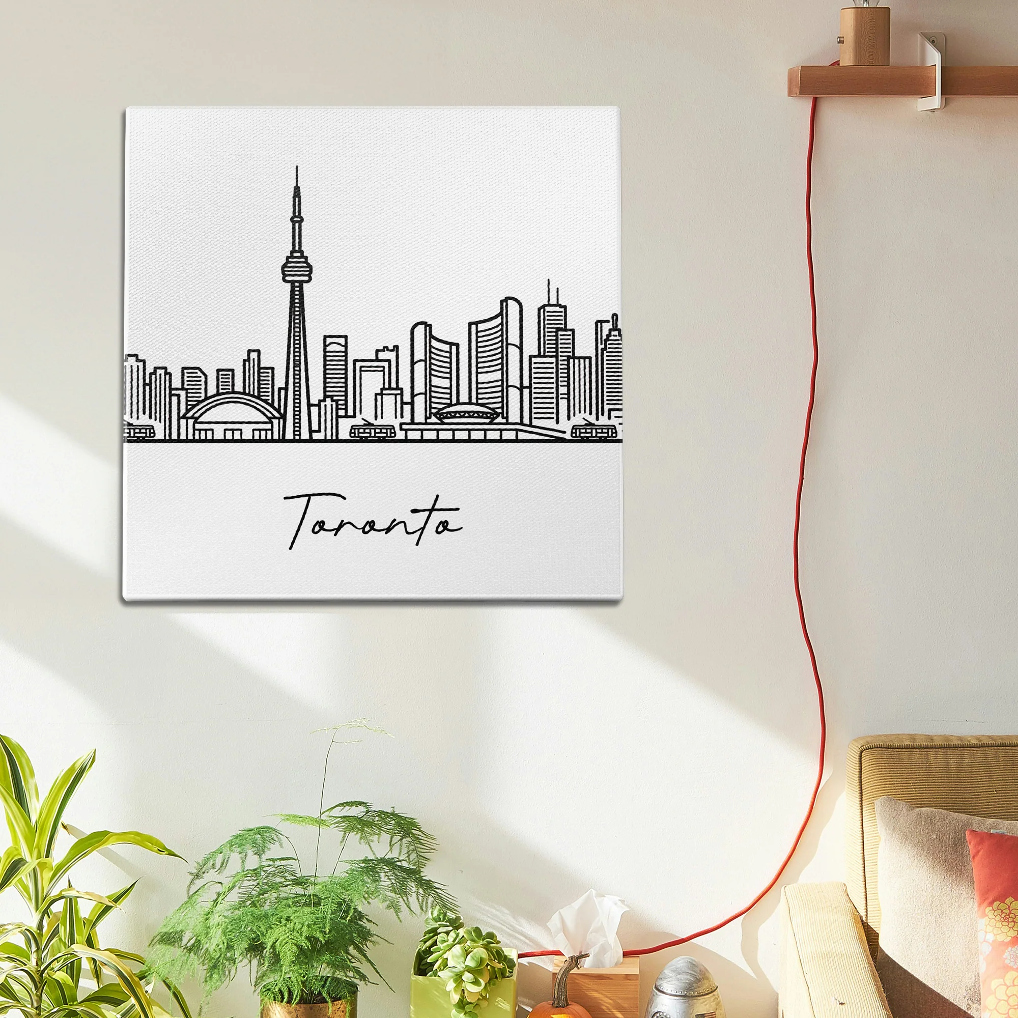Skyline Toronto Wall Art - Image 2