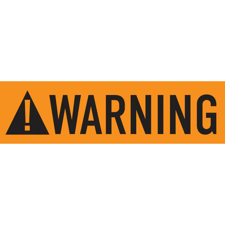 Warning