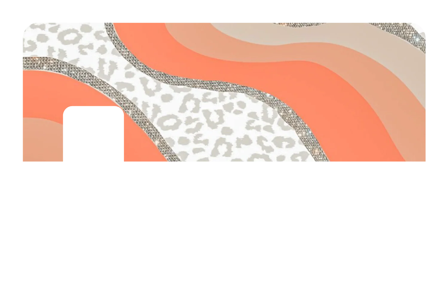 White Cheetah Glitter - Image 7