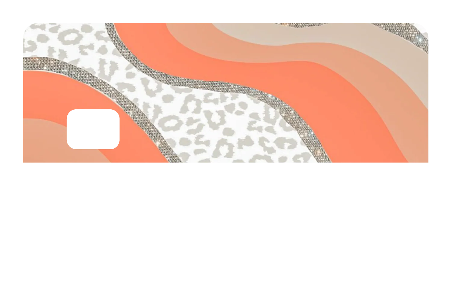 White Cheetah Glitter - Image 8
