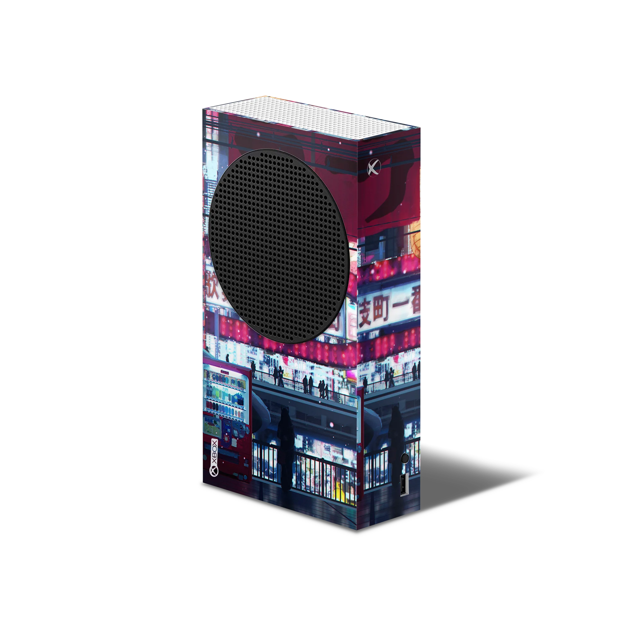 XBox Series S Skin Cyberpunk Streets